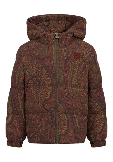 Giubbino con stampa ETRO KIDS | GX2P67 N0378320MC